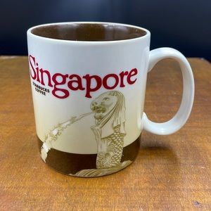 Starbucks collector series mug from Singapore